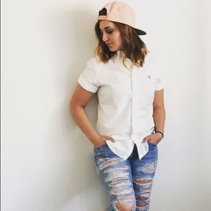 Ralph Lauren white button down